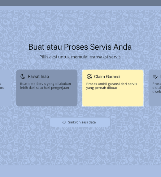 Klaim Garansi Servis Erzap Smart Repair