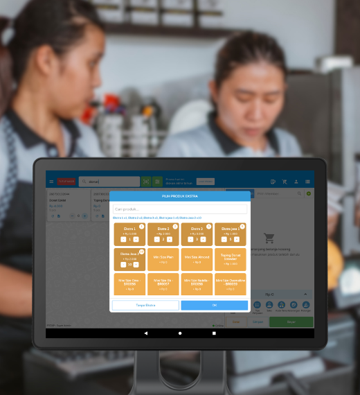 Fitur Produk Ekstra Erzap POS
