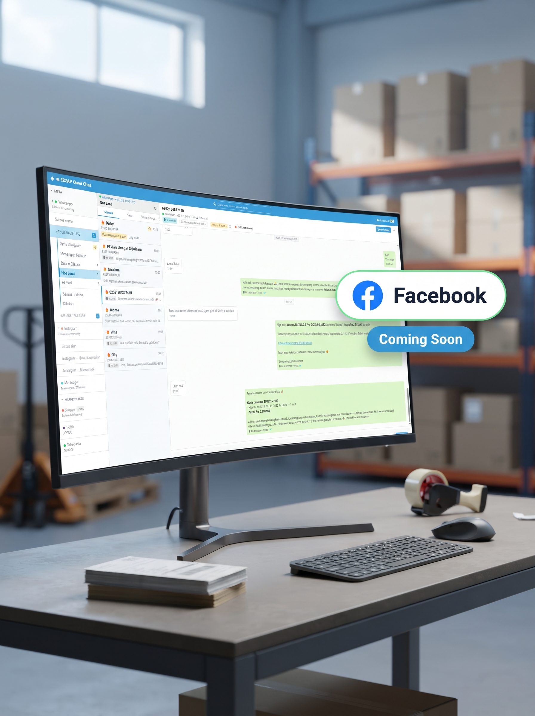 Facebook Messenger Omni Chat Erzap